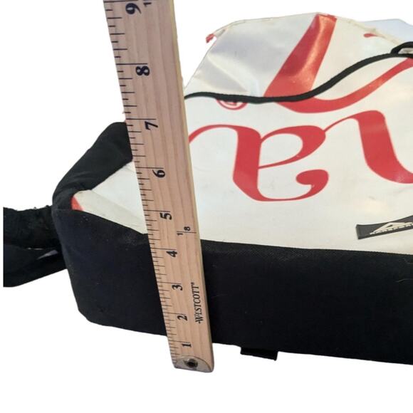 RAREFORM laptop upcycled billboard vinyl Summit backpack Unisex Size  in White - Picture 5 of 11